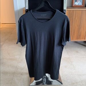 All Saints Figure Tee, Color is Ink Navy, Men's Shirt